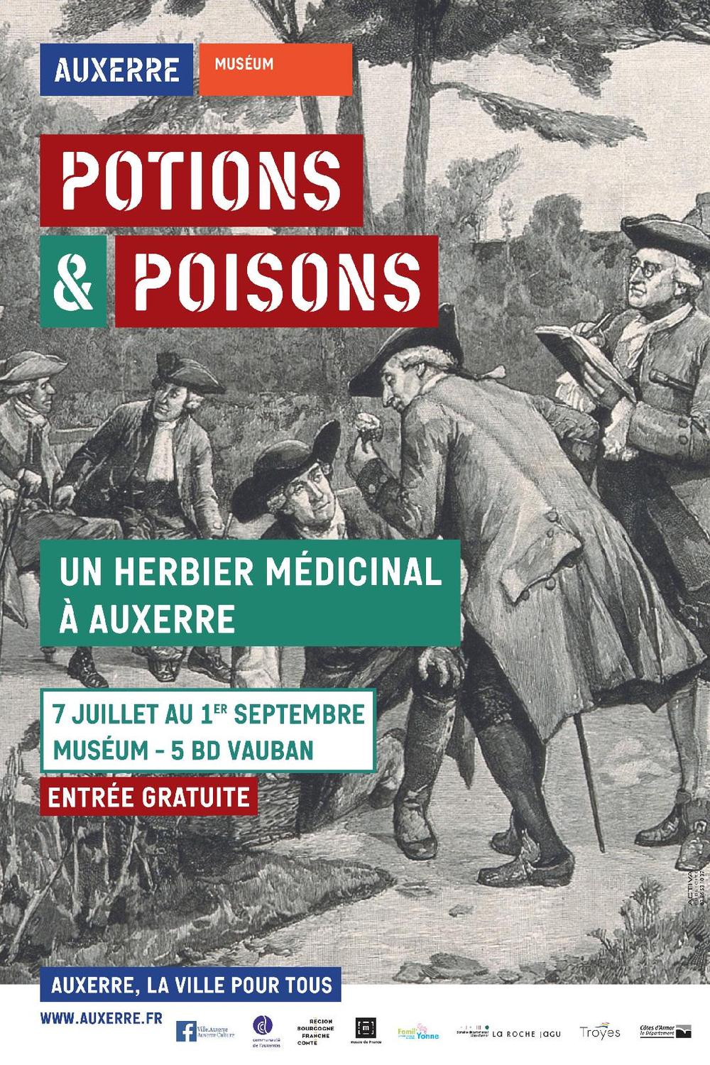 Visuel expo Potions et poisons